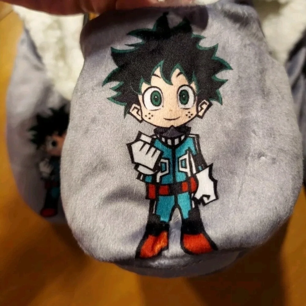 My‎ Hero Academia One Size Piece Slippers - Gray